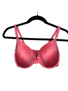 Midnight Muse Womens Pink Padded Underwire Bra Size 42DD Adjustable Straps